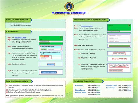 jrmsu cat online registration|Online Registration .